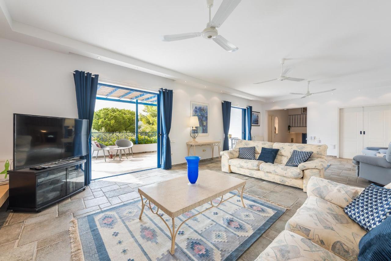 Summer Villa Pasiphae Private Pool - Bbq -Beach 2Min Kaap Soenion Buitenkant foto